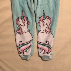 Justice Unicorn Fleece Lounge Pants